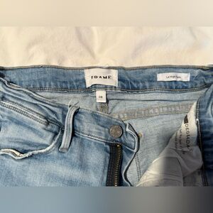 Frame Denim Women's Light Blue Le High Flare Jeans